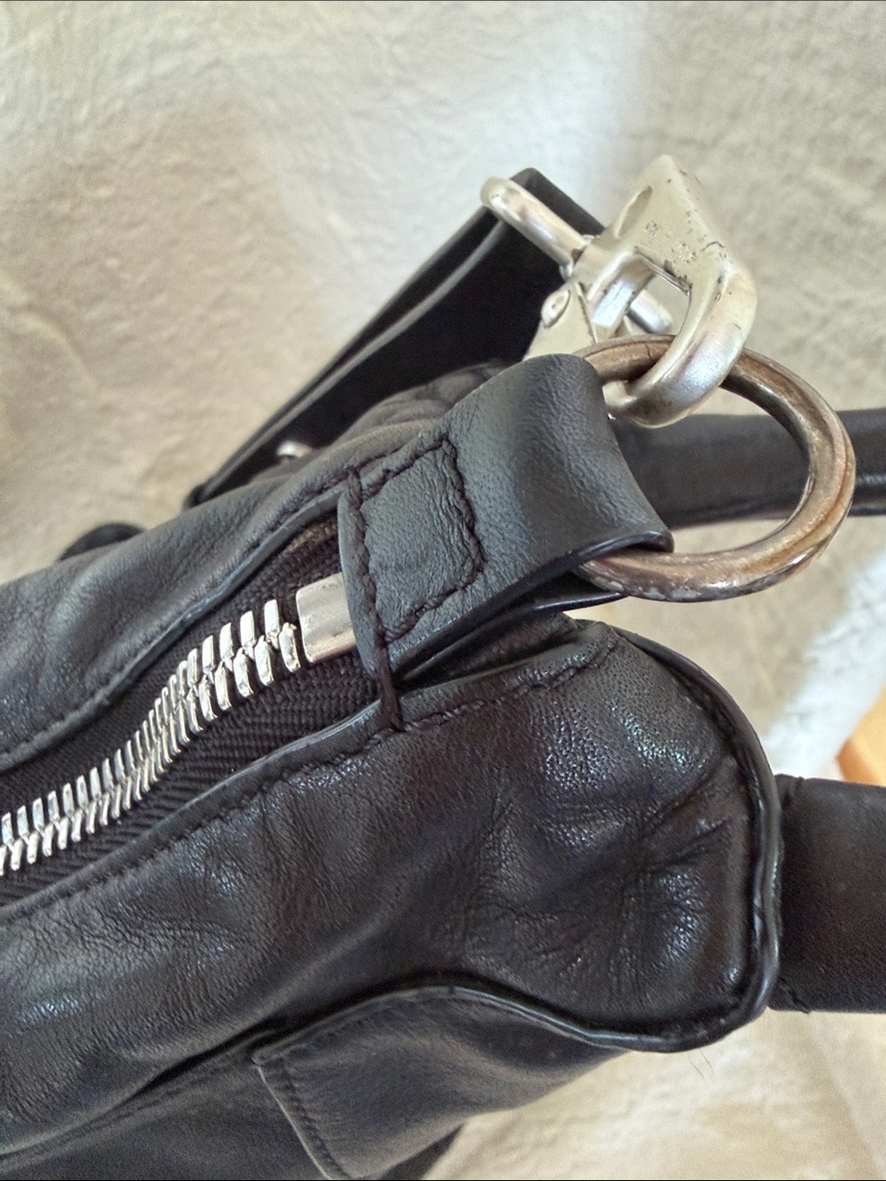rag & bone Black Cross Body Bucket Bag - Picture 4 of 8